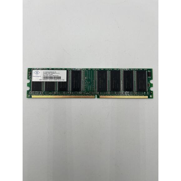 Nanya 256MB DDR 333MHz CL2.5 PC2700U-25330 Memory RAM - Picture 1 of 1